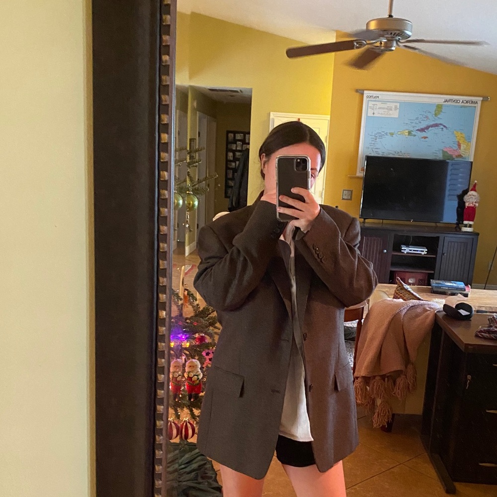 Vintage oversized blazer 100% wool